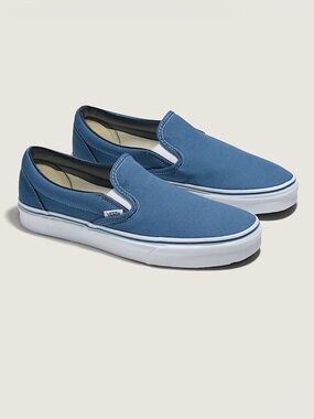 Vans Classic Slip-On Shoe - Navy Blue